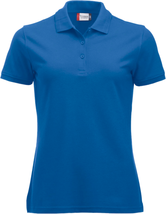 Clique - Manhatten Polo Tee Women - Bleu roi