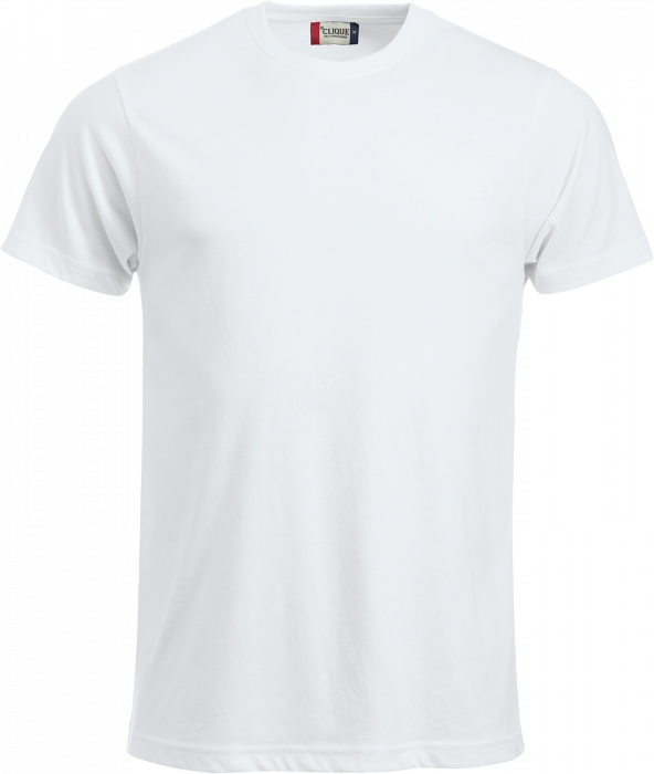 Clique - Classic Cotton Tee - Blanc