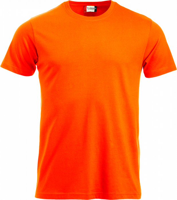 Clique - Classic Cotton Tee - Orange