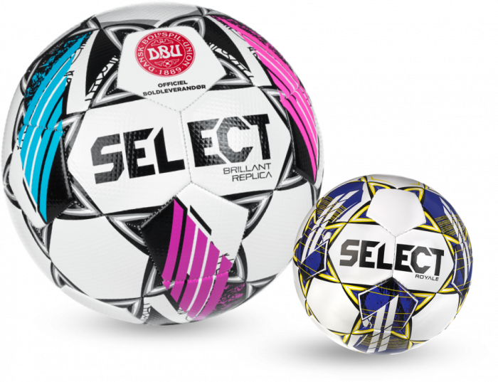 Select - Big Football - Biały & szkarłat