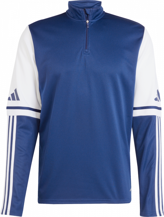 Adidas - Squadra 25 Half-Zip Training Top - T Navy Blue & bianco