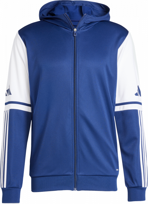 Adidas - Squadra 25 Hoodie With Full Zip - T Navy Blue & vit