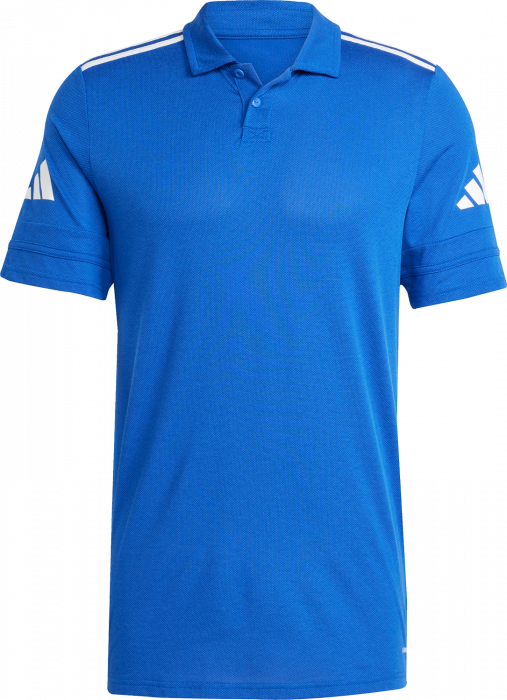 Adidas - Squadra 25 Polo - Kongeblå & hvid