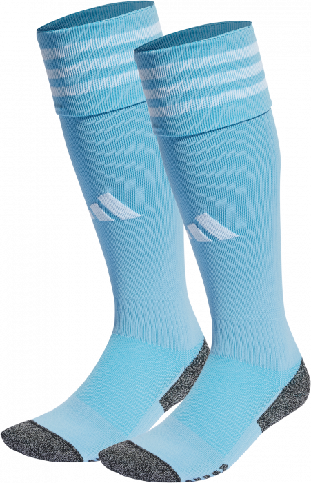 Adidas - Goalie Socks - Team Light Blue & biały