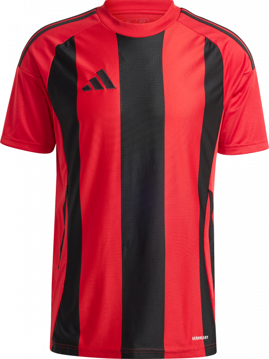 Adidas - Striped 24 Player Jersey - T Power Red & negro