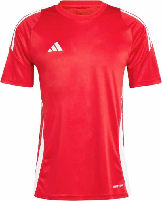 Adidas - Tiro 24 Player Jersey - T Power Red & branco