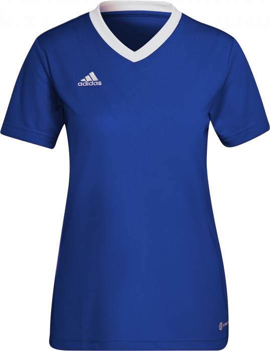 Adidas - Entrada 22 Jersey Women - Royal Blue & branco