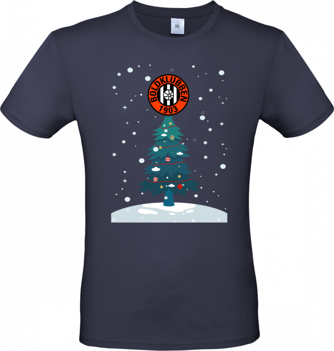 B&C - B1903 Christmas T-Shirt Adults - Navy