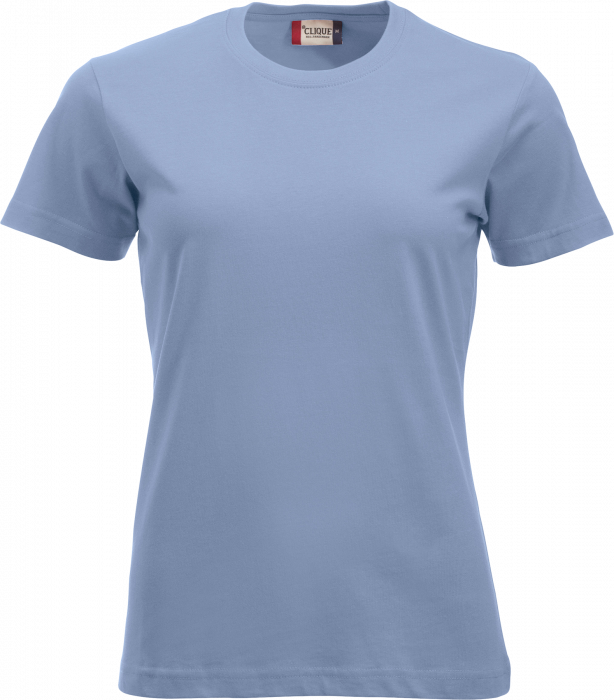 Clique - Classic Cotton Tee Women - Hellblau