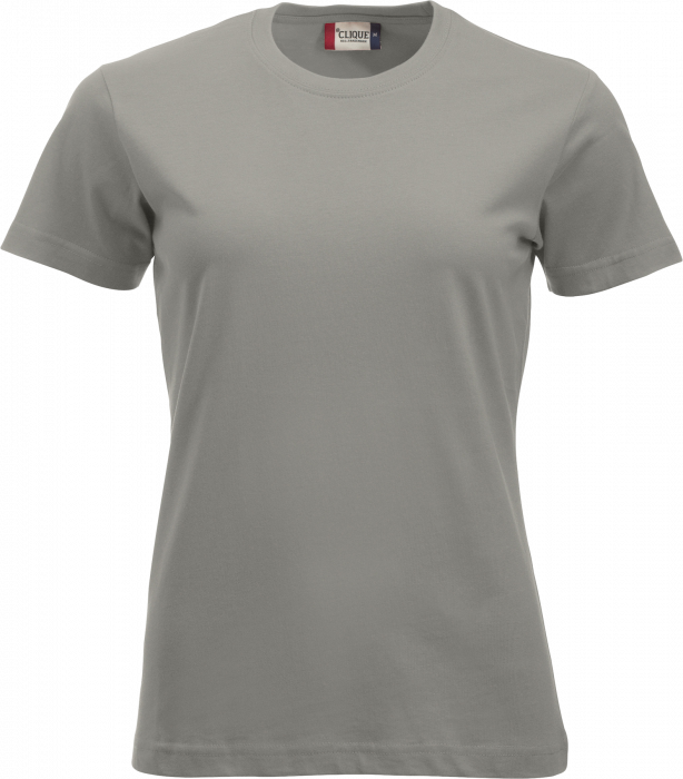 Clique - Classic Cotton Tee Women - Argento