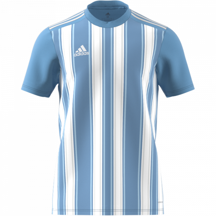 Adidas - Striped 21 Jersey - Light Blue & white