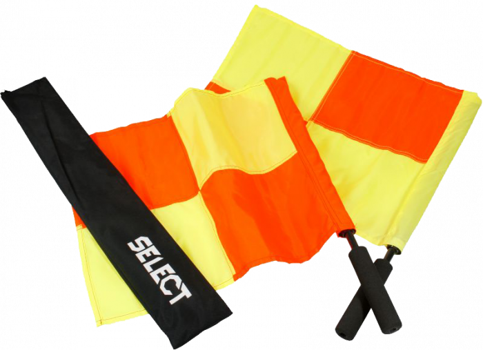 Select - Linjevogterflag, Professionel - Gul & orange