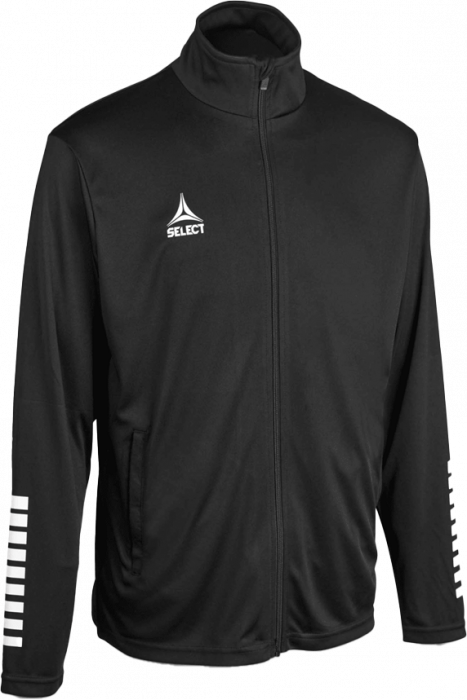 Select - Pisa Training Zip Jacket - Noir & blanc