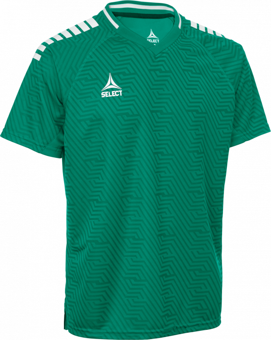 Select - Monaco V24 Player Jersey - Vert & blanc