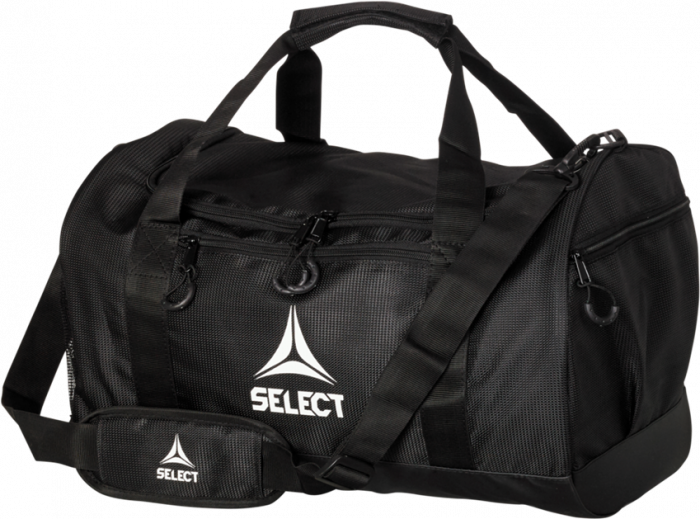 Select - Sportsbag Milano Round, 35 L - Sort & hvid